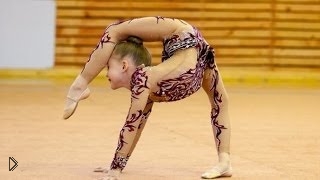—мотреть онлайн Выступление маленькой талантливой гимнастки