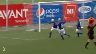 —мотреть онлайн Как исландские футболисты празднуют гол