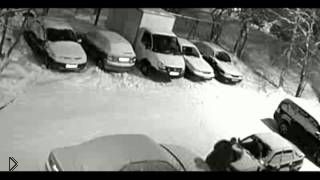 —мотреть онлайн Добрый сосед почистил чужие машины от снега